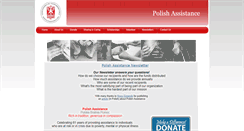 Desktop Screenshot of polishassistance.org